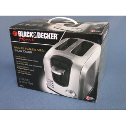 Black & Decker Home Stainless Steel 2 Slice Toaster